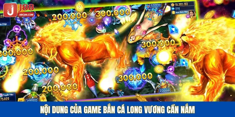 Nội dung của game Bắn Cá Long Vương