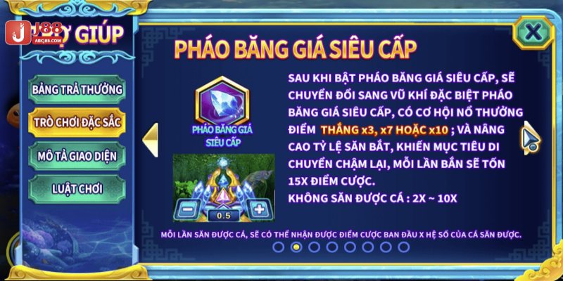 Pháo băng giá siêu cấp tăng tỷ lệ săn bắt